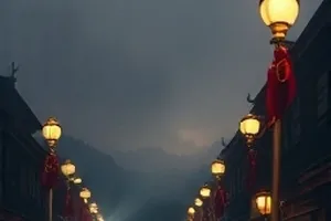 午夜放映厅剧中放映机光束穿过影厅的画面