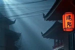 山海邮局剧中绿色邮筒与山道拐弯的取景